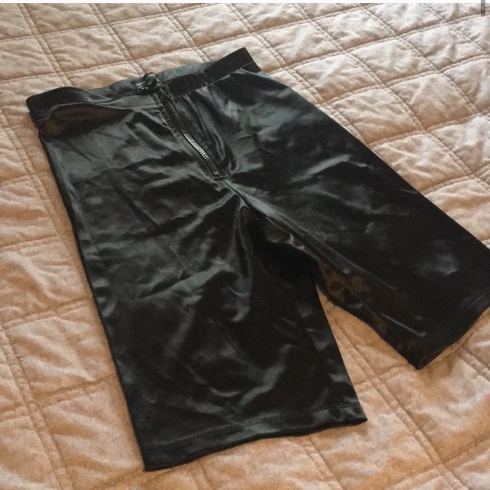 Black bike shorts